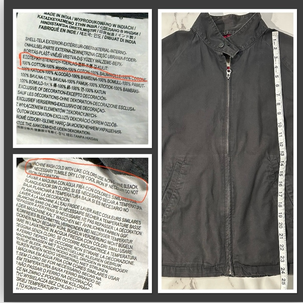 Vans Button Up Collard Jacket (Euc) - image 8